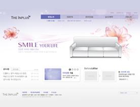 韩国家居家具网站PSD模板下载