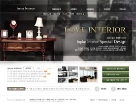 韩国家装室内设计建造企业公司网站PSD下载