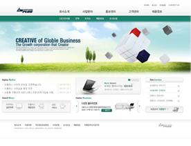科技魔方！韩国科技类网站PSD模板下载