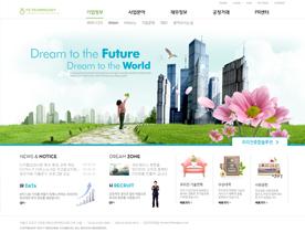 韩国电力能源企业集团网站PSD模版下载