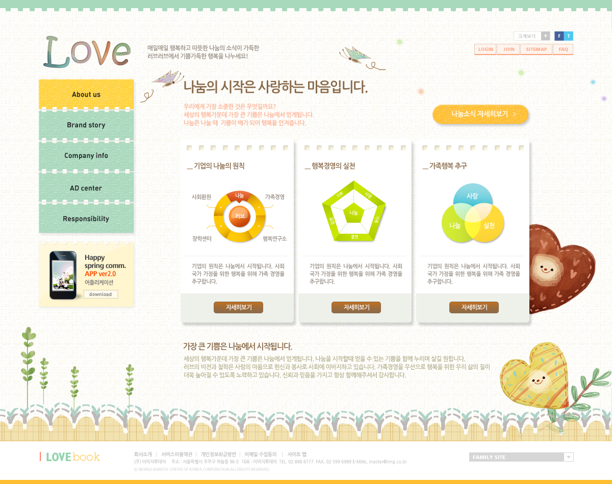 可爱宝贝！韩国儿童卡通类网页PSD模板下载-带平板电脑界面版本PSD模板截图欣赏-编号：74