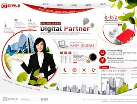 韩国数码电子产品网页PSD下载