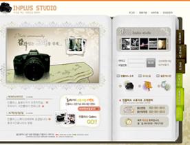 韩国可爱类型企业网站设计PSD模板-记事本-日记