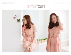 韩国女性服饰商品电子商务网PSD模板