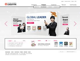 韩国电信通信通讯企业网站PSD模板